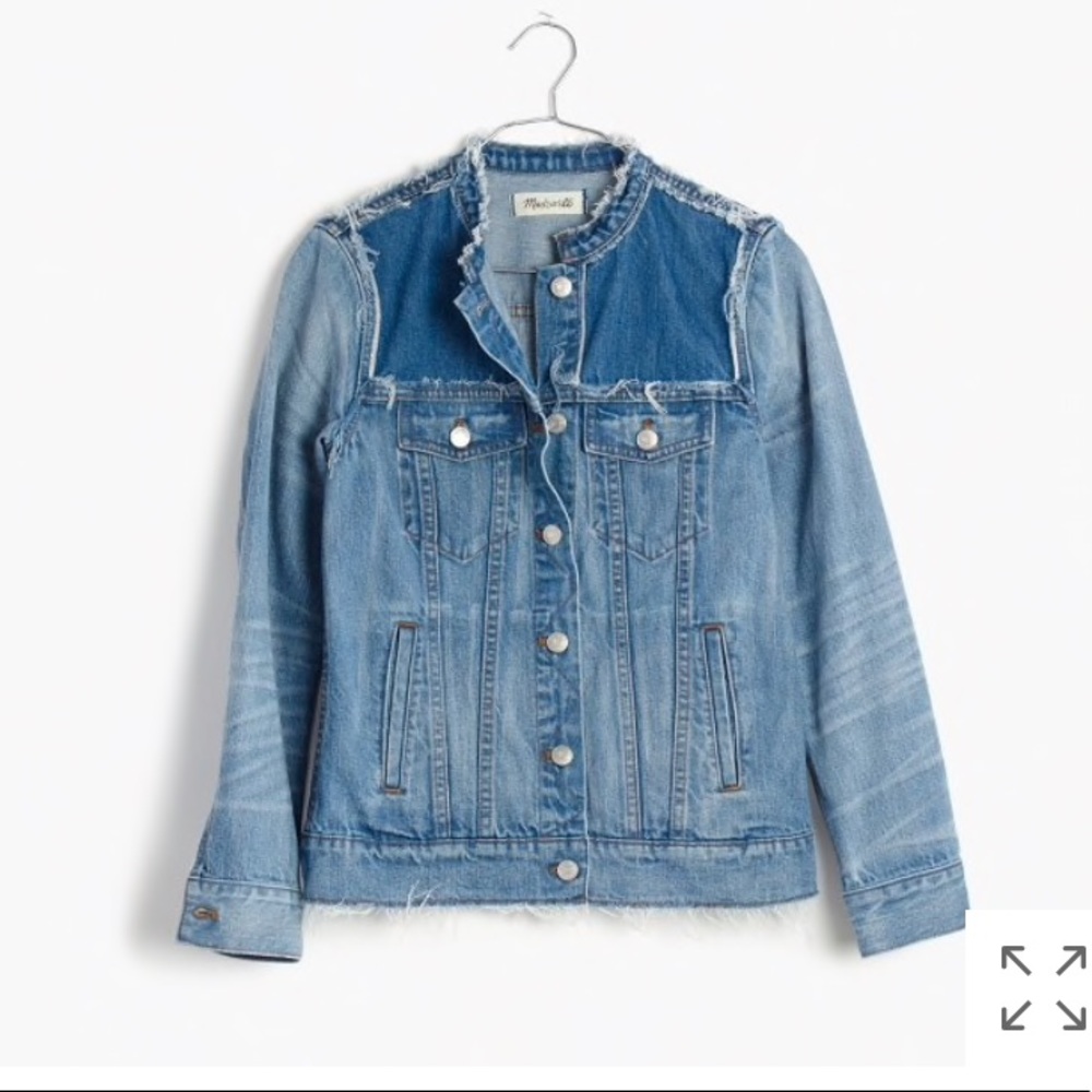Madewell Distressed Jean Jacket